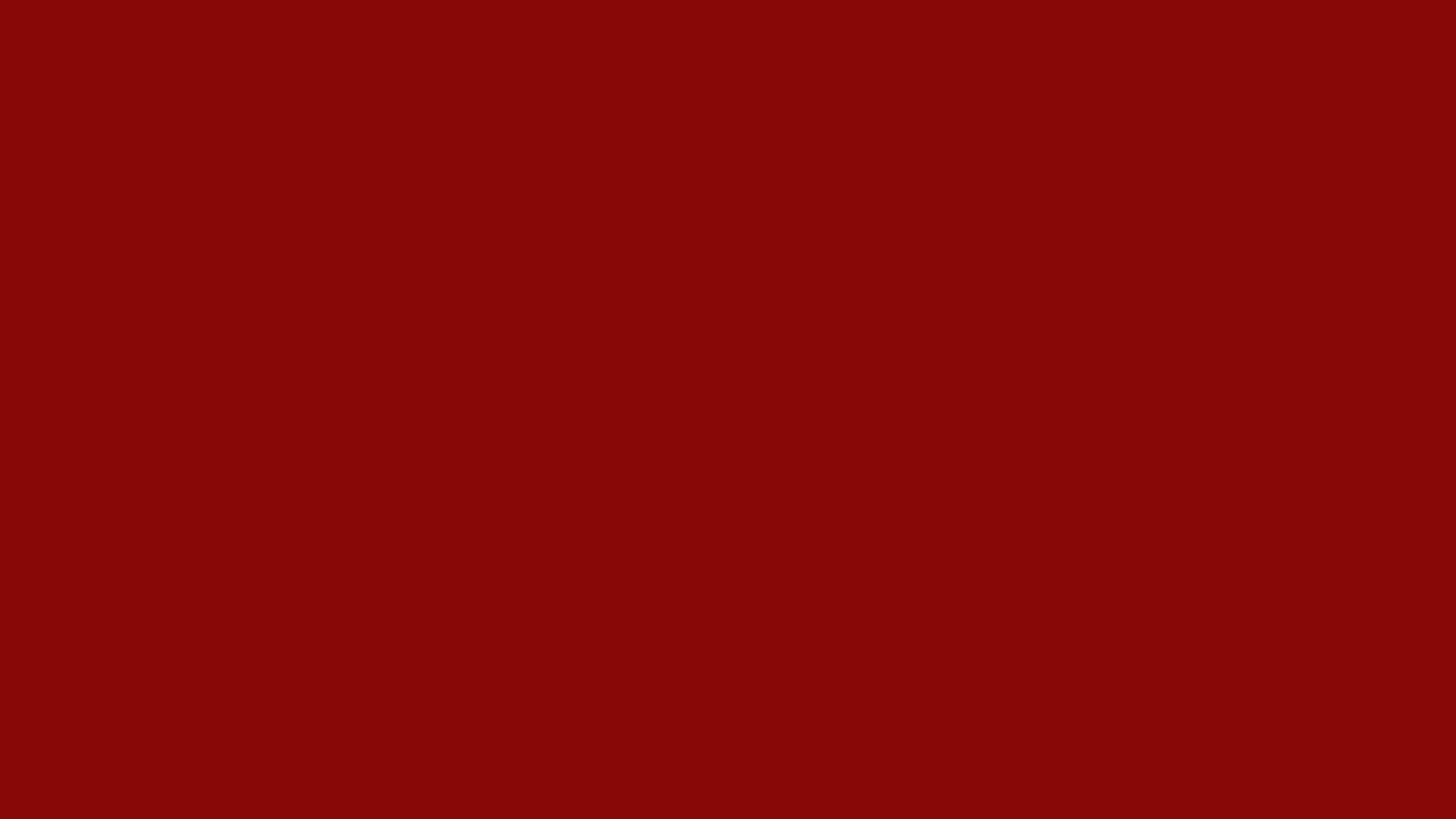 Solid blood red background, hex #880808, 1920x1080 HD wallpaper