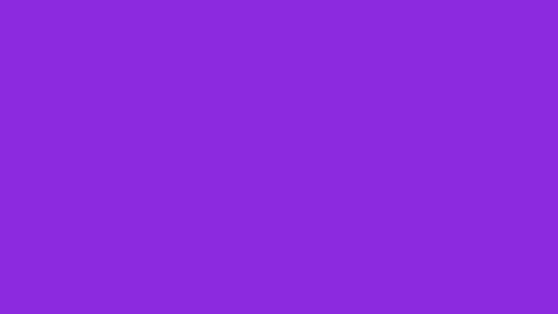 Solid blue violet background, hex #8A2BE2, 1920x1080 HD wallpaper