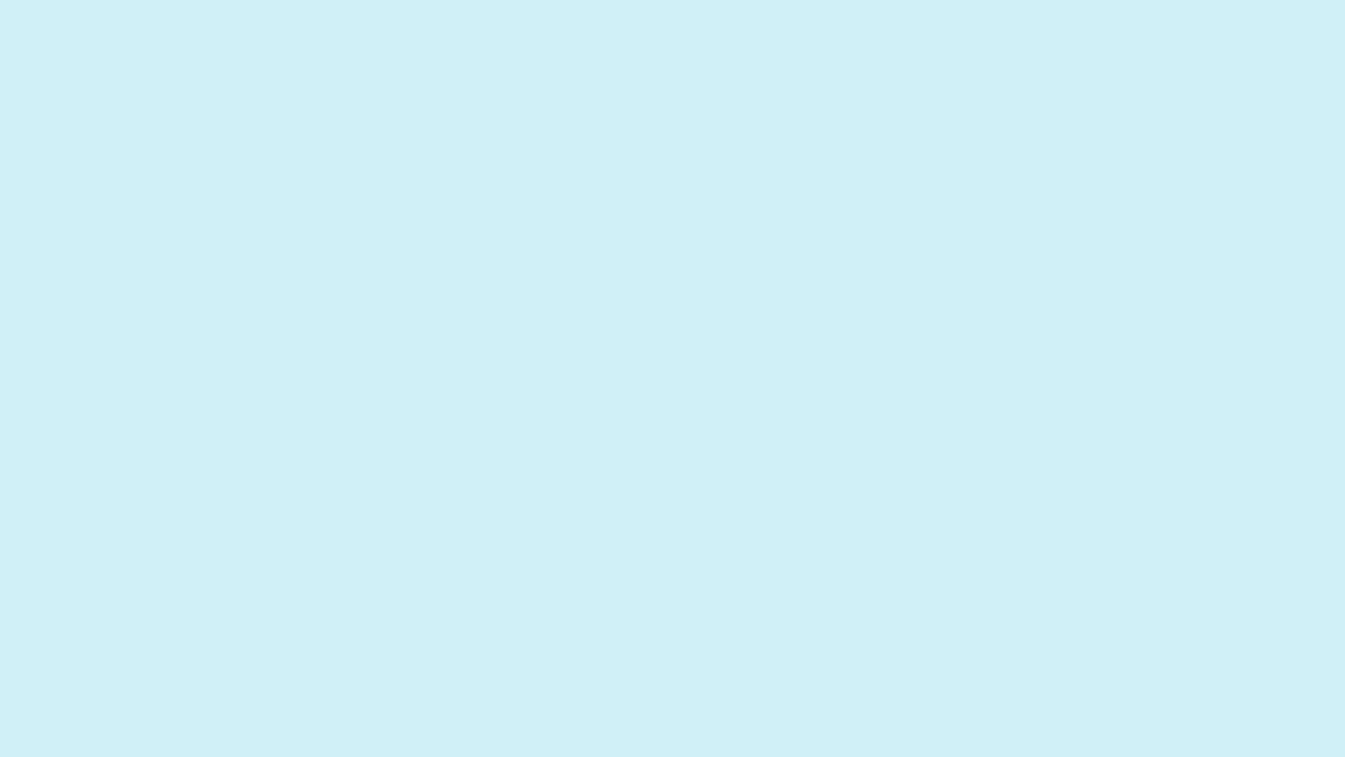 Solid ice blue background, hex #D0F0F7, 1920x1080 HD wallpaper