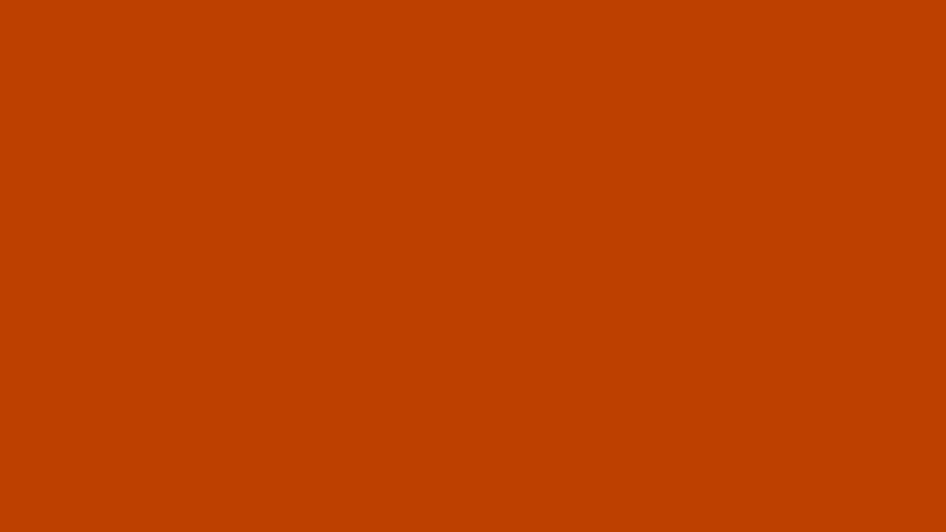 Solid mahogany background, hex #C04000, 1920x1080 HD wallpaper