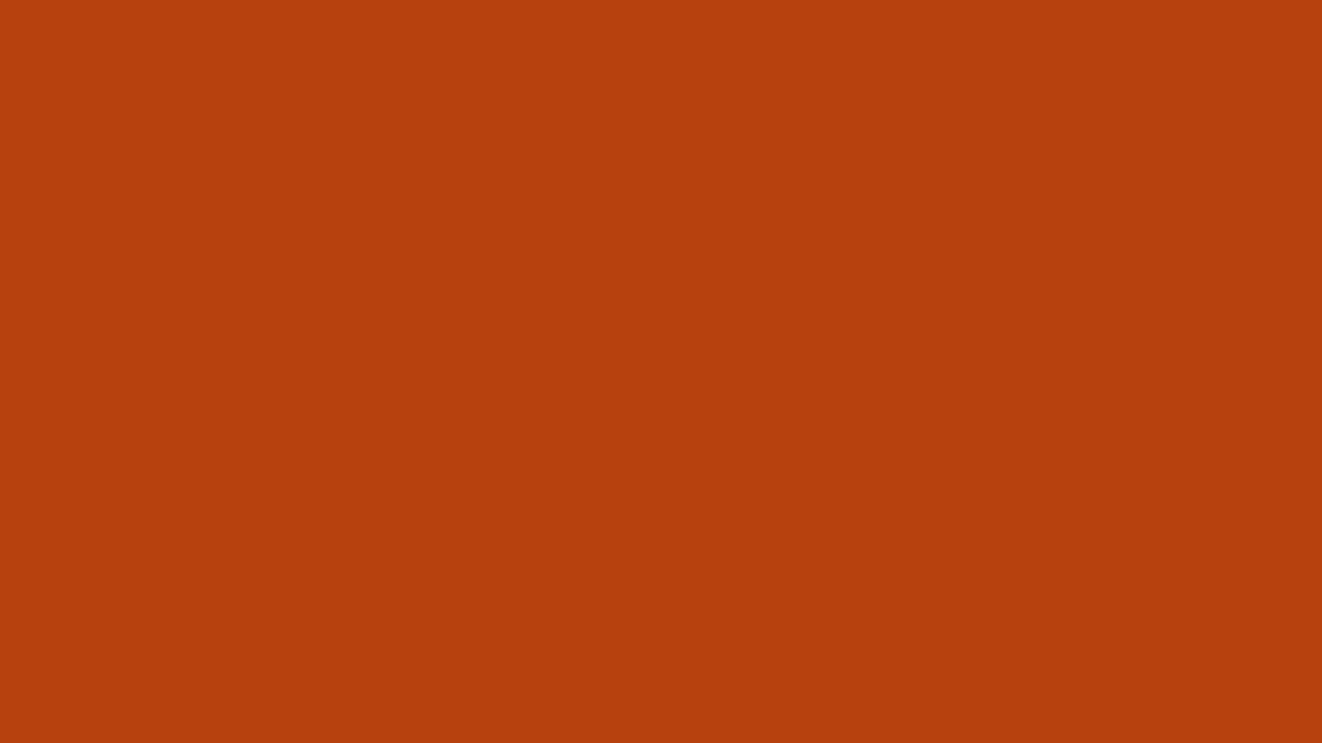 Solid rust background, hex #B7410E, 1920x1080 HD wallpaper