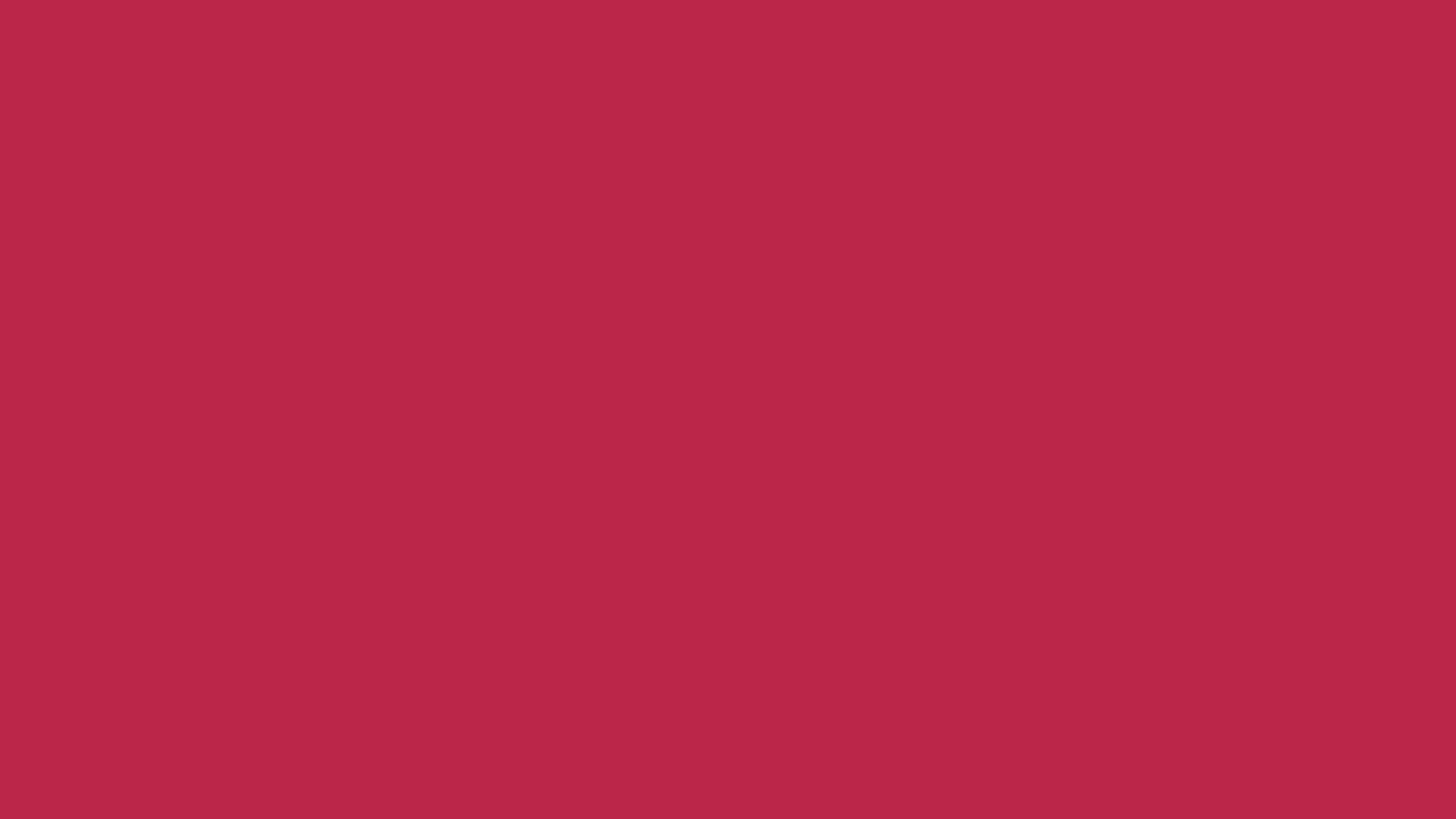 Solid viva magenta background, hex #BB2649, 1920x1080 HD wallpaper
